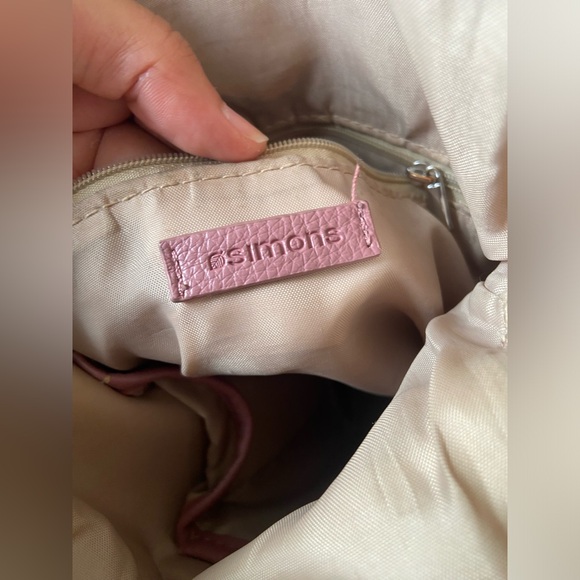 Simons pink bag backpack 100% PU - Picture 11 of 15